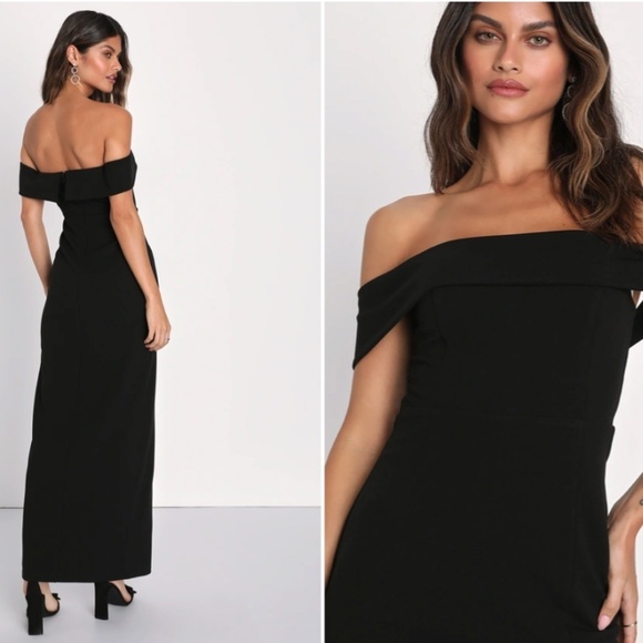 LULU's Prom Wedding Special Event Sexy Elegant Sophisticated Chic Mermaid Dress - Picture 4 of 5